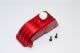 ALUMINIUM GEAR COVER - 1PC SET red