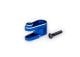 Steering servo horn aluminum blue