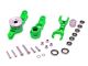 ALUMINIUM STEERING ASSEMBLY - 1SET green