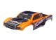 Body Slash 4x4 oranje met sticker & clipless