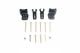 ALU adj F+R DAMPER MOUNT MULTIPLE POSITIONING HOLES -16PCS