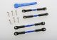 koop L/R draadstangenset aluminium blauw v69 & h82mm by Traxxas for only € 24,95 in TRX 3500 tot 3999 at Bliek Modelbouw, Bliek Modelbouw. Beschikbaar