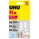 UHU - Fix - 56 pcs - Double-sided adhesive foam pads - Strong