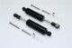 ALUMINIUM FRONT/REAR INTERNAL SHOCKS - 12PC SET black