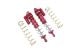 ALUMINUM REAR L-SHAPE PIGGY BACK SPRING DAMPERS 187MM -4PC S