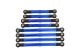 Spurstangen-Set 6061-T6 Aluminium blau