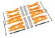 koop Wide-X-Maxx wishbone-set oranje by Traxxas for only € 220,95 in TRX 7000 tot 7999 at Bliek Modelbouw, Bliek Modelbouw. Beschikbaar