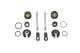 ALLOY REBILD KIT FOR MAK110F FRONT DAMPER -18PC SET black