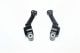 ALUMINUM REAR KNUCKLE ARM -2PC SET black