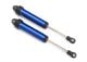 koop GTR shock aluminium blauw 134mm voorzijde zonder schroefdraad (2) by Traxxas for only € 46,95 in TRX 8000 tot 8499 at Bliek Modelbouw, Bliek Modelbouw. Beschikbaar
