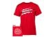 TRAXXAS - TRX1378-S - SLVR T-Shirt rot/Slash Logo schwarz/weiß S