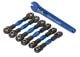 koop L/R toespoor- en camberstangenset aluminium blauw (6) by Traxxas for only € 42,95 in TRX 8000 tot 8499 at Bliek Modelbouw, Bliek Modelbouw. Beschikbaar