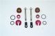 ALLOY REBILD KIT FOR MAS110R REAR DAMPER -18PC SET red