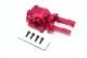 ALLOY REAR GEAR BOX - 2PCS SET red