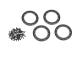 koop Beadlock ring 2.2 aluminium zwart met schroeven (4) by Traxxas for only € 38,95 in TRX 8000 tot 8499 at Bliek Modelbouw, Bliek Modelbouw. Beschikbaar