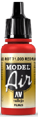 Model Air 003 Red RLM23