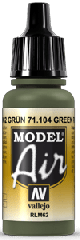 Model Air 71104 Grün/Green (RLM 62) 17 ml