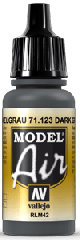 Model Air 71123 Dark Grey RLM42 17 ml