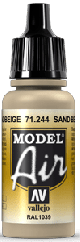 Model Air 71244 Camouflage Sandbeige Ral 1039 17 ml