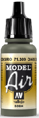 Model Air 71309 Dark Slate Grey (BS634) 17ml