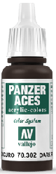 Panzer Aces 002 Dark Rust 17 ml