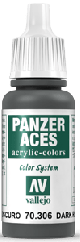 Panzer Aces 006 Dark Rubber 17 ml