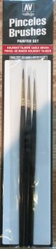 Pinsel Vallejo Painter´s Brush Set Kolinsky Sable (3)