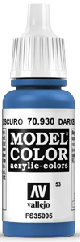 Model Color 053 Brilliant Blau (Darkblue) (930)