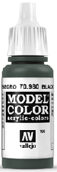 Model Color 100 Tannengrün Dunkel (Black Green) (980)