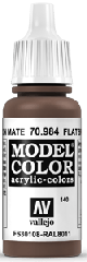 Model Color 140 Terrabraun Dunkel (Flat Brown) (984)