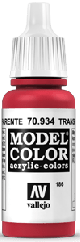 Model Color 186 Transparent Rot (Transparent Red) (934)