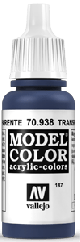 Model Color 187 Transparent Blau (Transparent Blue) (938)