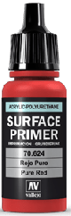 Vallejo Surface Pure Red 17ml