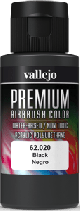 Vallejo Premium: Black (Polyu.) (60ml)