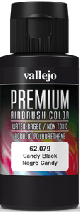 Vallejo Premium: Candy Black (Polyu.) (60ml)