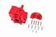 ALUMINUM CENTER GEARBOX -15PC SET red