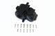 ALUMINUM CENTER GEARBOX -16PC SET black