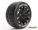 LOUISE, LT3208SBH, ST-Rocket zachte velg zwart 1/2 offset