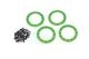 koop Beadlock ring 2.2 aluminium groen met schroeven (4) by Traxxas for only € 38,95 in TRX 8000 tot 8499 at Bliek Modelbouw, Bliek Modelbouw. Beschikbaar