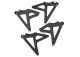 koop Achterschokbrekerbevestiging zwart l/r by Traxxas for only € 5,95 in TRX 8500 tot 8999 at Bliek Modelbouw, Bliek Modelbouw. Beschikbaar