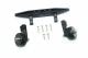 ALUMINUM REAR ADJUSTABLE WHEELIE -9PC SET black