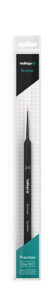 Round Synthetic Brush Triangular Handle No.3/0 - Precision