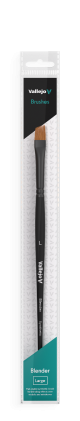 Flat Angled Synthetic Brush Large - Blender