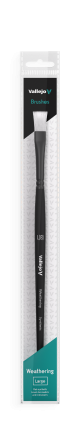 Large Flat Weathering Brush