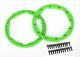 koop Zijbeschermingsringen voor 3.8 Geode velgen groen (2) by Traxxas for only € 8,95 in TRX 5500 tot 5749 at Bliek Modelbouw, Bliek Modelbouw. Beschikbaar