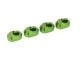 koop Draagarmpinhouder (4) aluminium groen by Traxxas for only € 11,95 in TRX 7000 tot 7999 at Bliek Modelbouw, Bliek Modelbouw. Beschikbaar