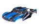 Body Slash 4x4 blue with sticker & clipless