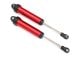 koop GTR shock aluminium rood 134mm voorzijde zonder schroefdraad (2) by Traxxas for only € 46,95 in TRX 8000 tot 8499 at Bliek Modelbouw, Bliek Modelbouw. Beschikbaar