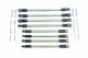 STAINLESS STEEL ADJUSTABLE TIE RODS -24PC SET