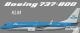 Big Planes Kits: Boeing 737-800 KLM in 1:72 